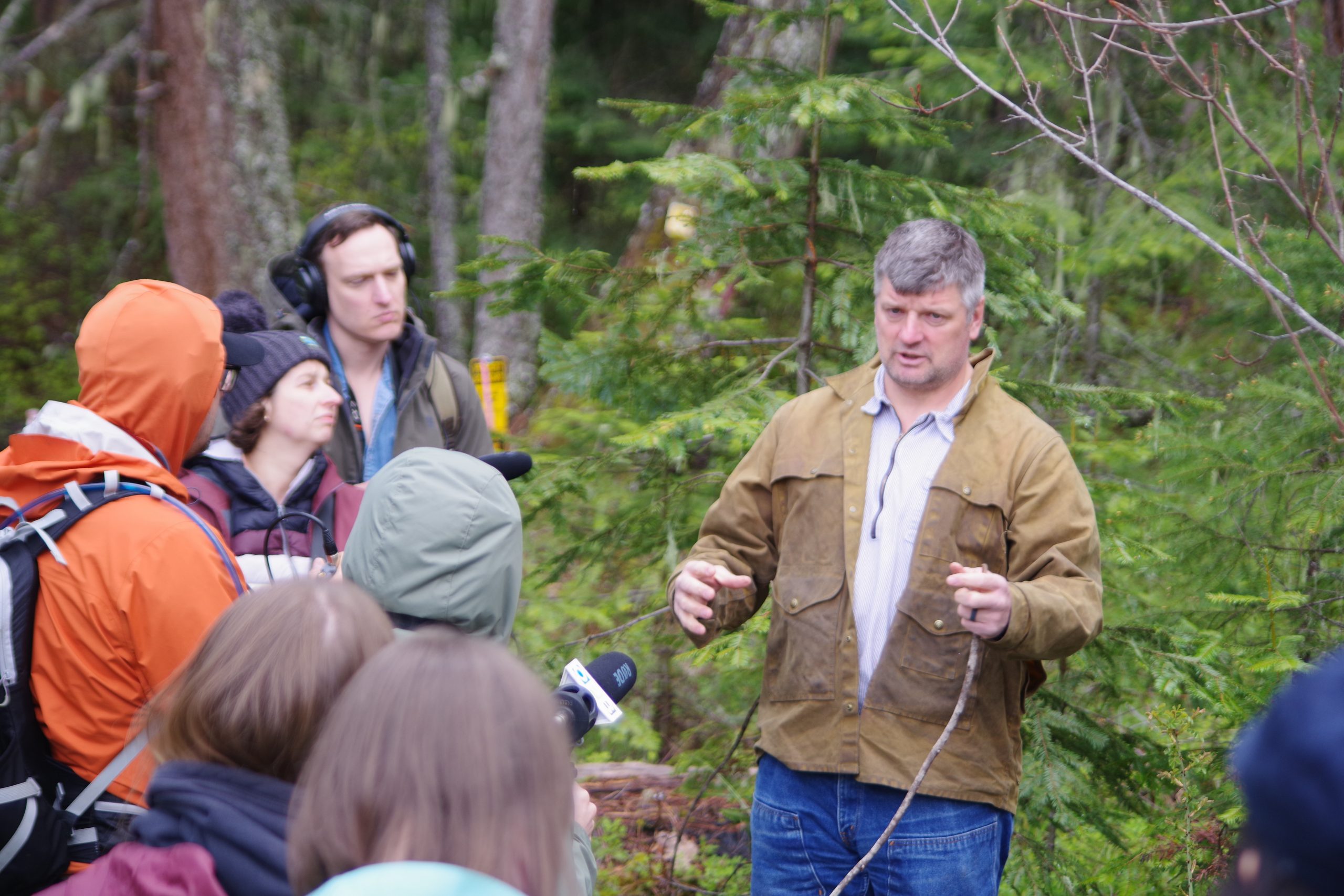 Reporters Learn from Cow Creek Umpqua Forestry on Wildfires
