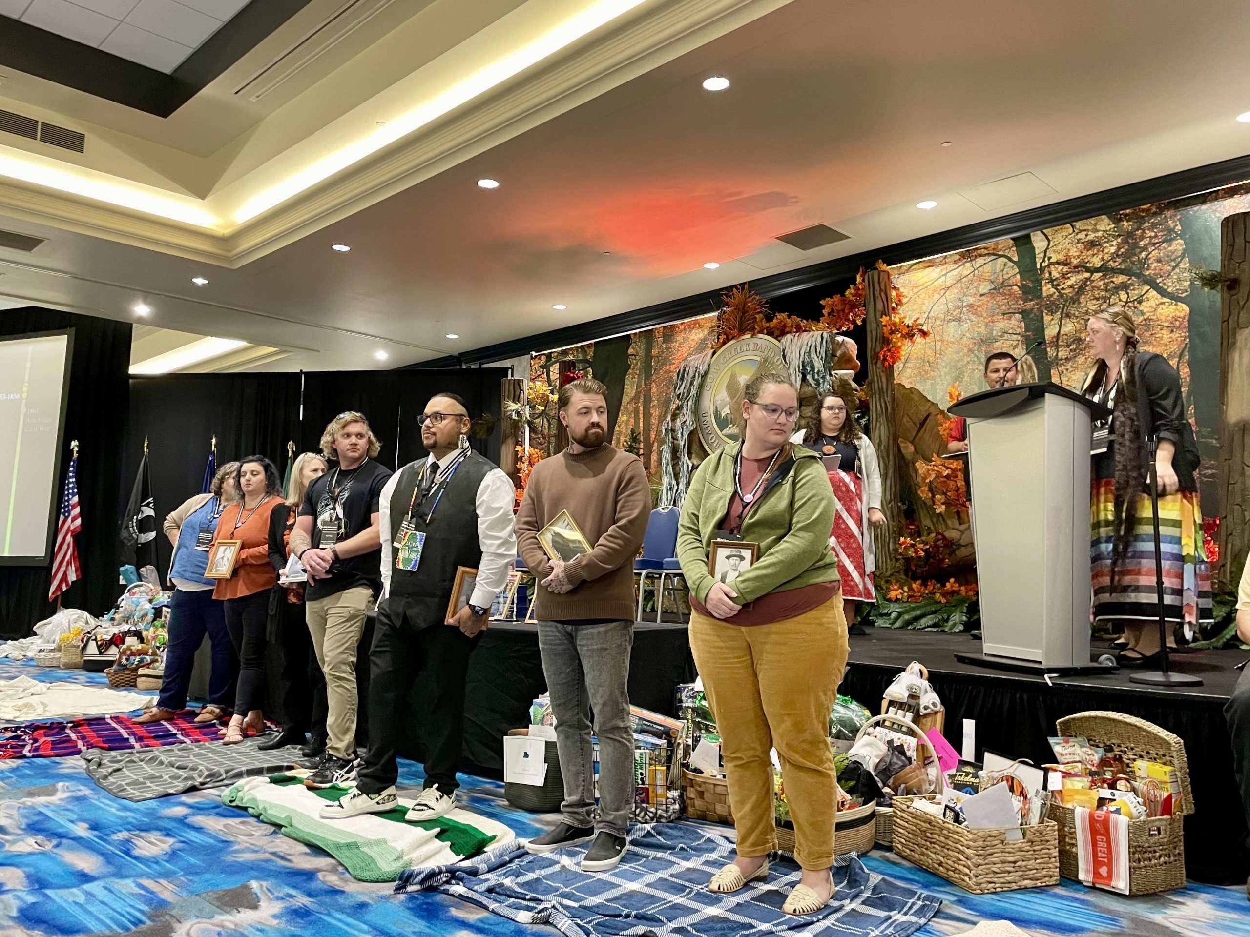 Tribal History Demonstration Wows ICWA Crowd