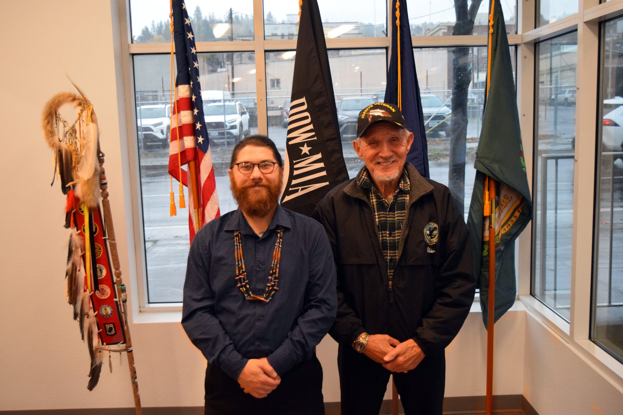 Larry Albert Davis, who had not received official status as a veteran for almost 60 years after serving in the National Guard, has finally been officially recognized, thanks to help from the Tribal Veterans Service Office (TVSO).