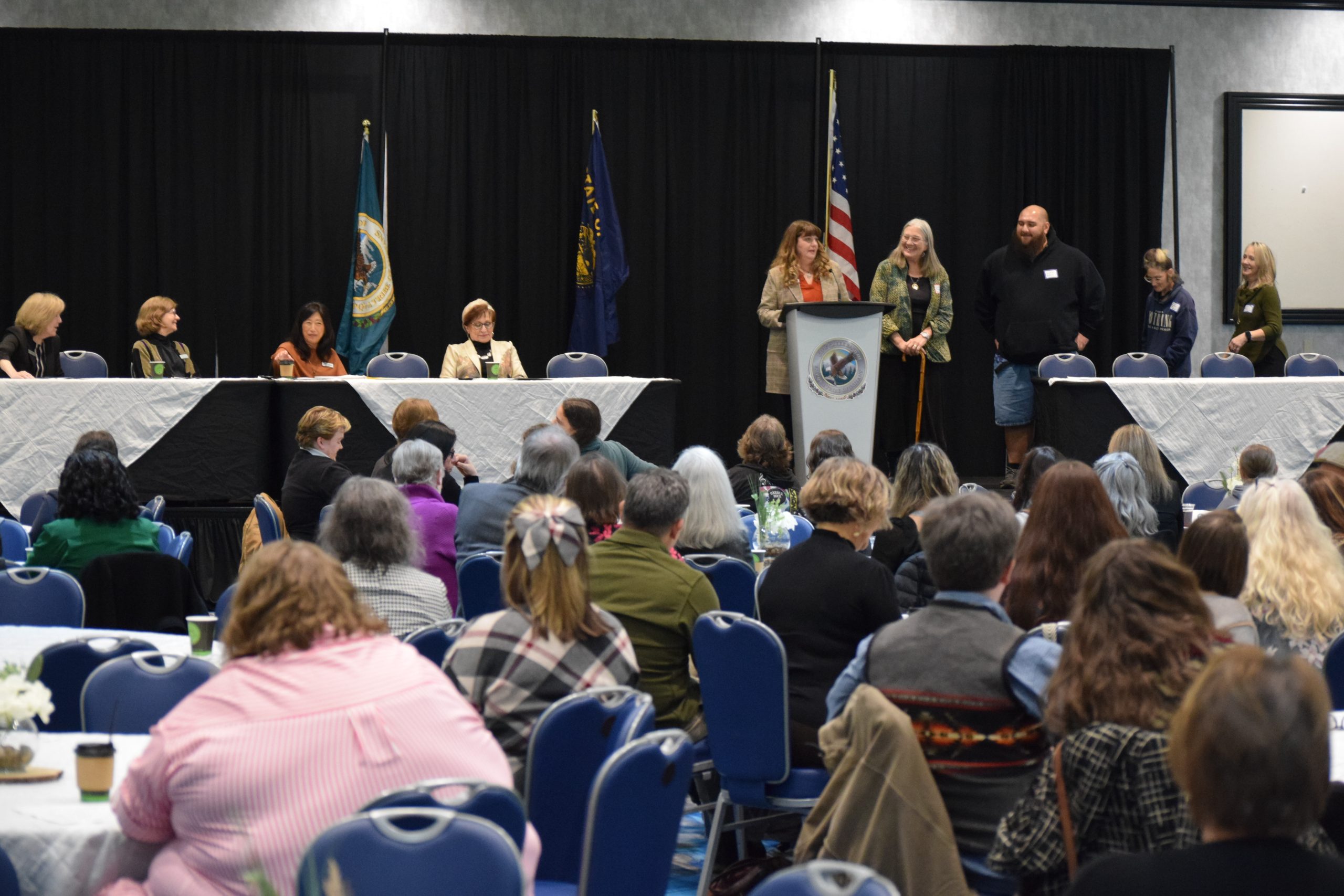 In a ceremony of hope and giving on Thursday, the Cow Creek Band of Umpqua Tribe of Indians’ Cow Creek Umpqua Indian Foundation awarded just over three-quarters of a million dollars to Southern Oregon non-profit organizations.