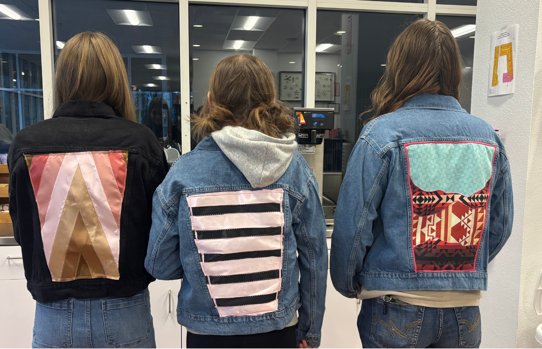 Ribbon Jean Jackets